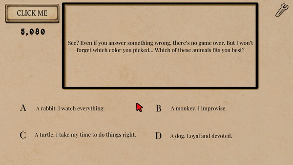 Screenshot of Don't Click The Flower