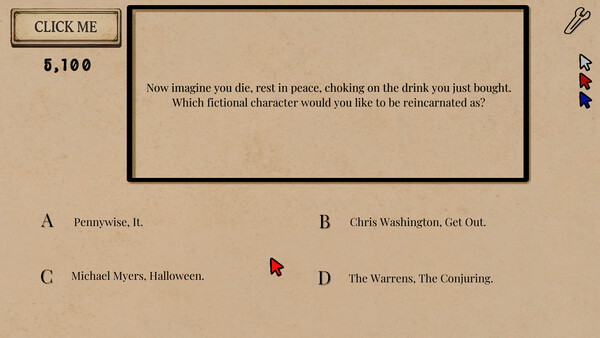 Screenshot of Don't Click The Flower