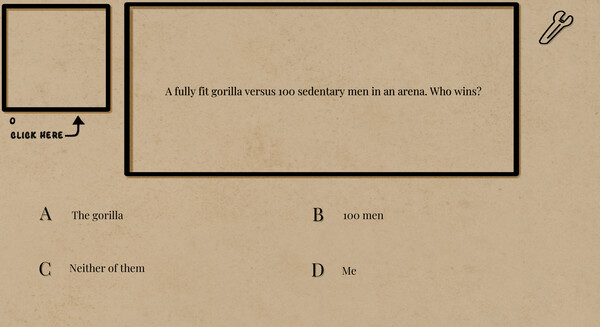 Screenshot of Don't Click The Flower