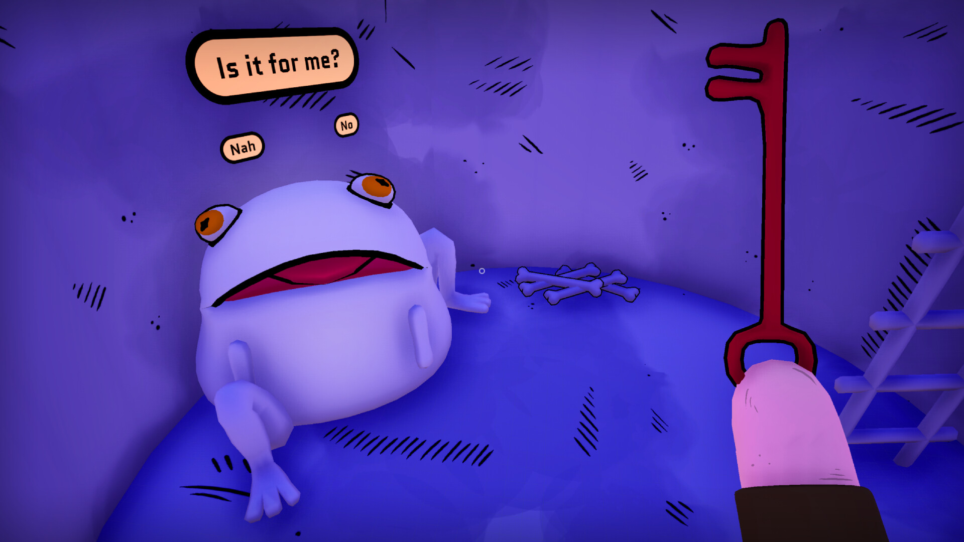 Stuck in a Well with a Frog Featured Screenshot #1