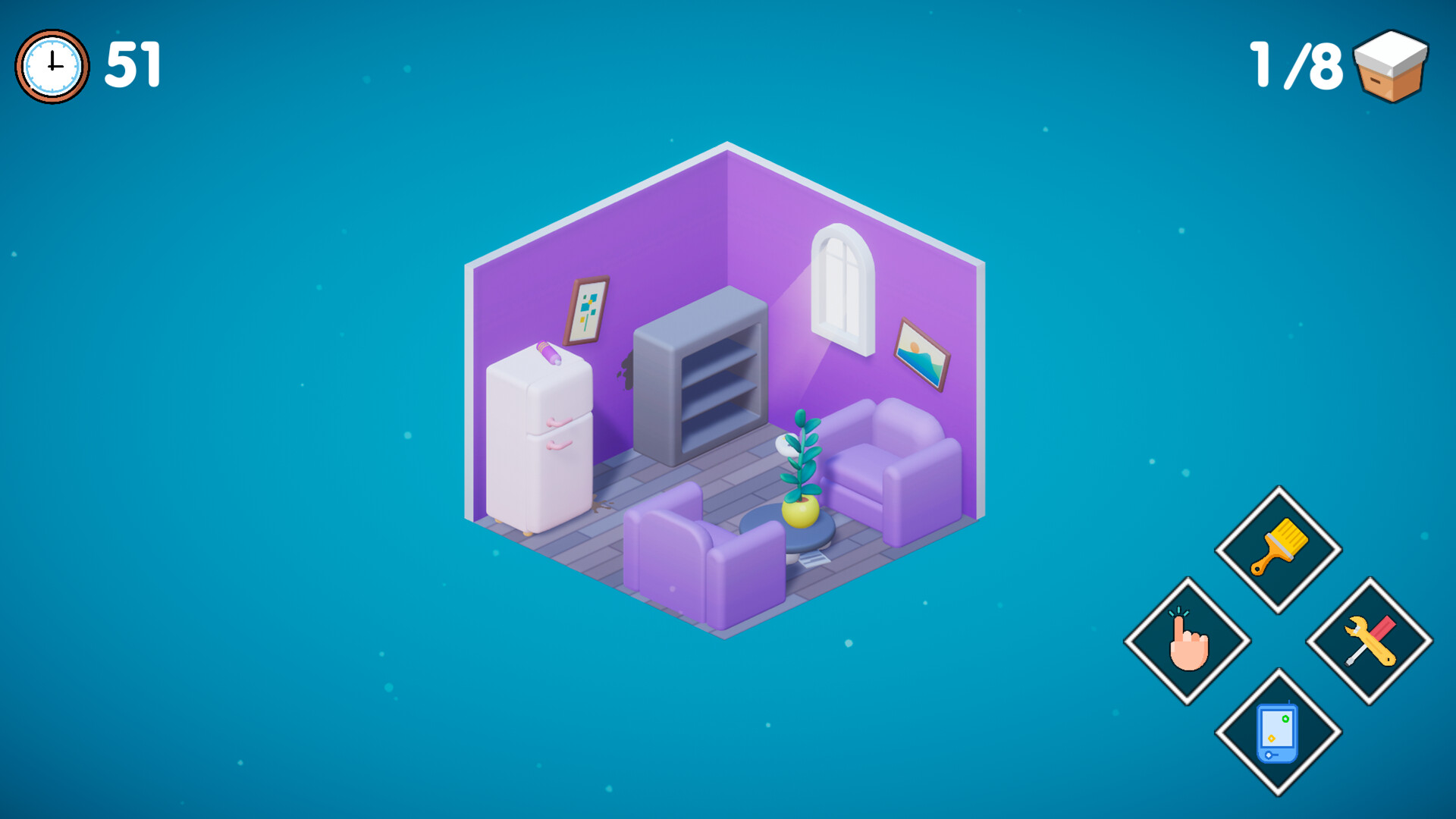 #6. House Tidy (Steam) By: Bell Studio