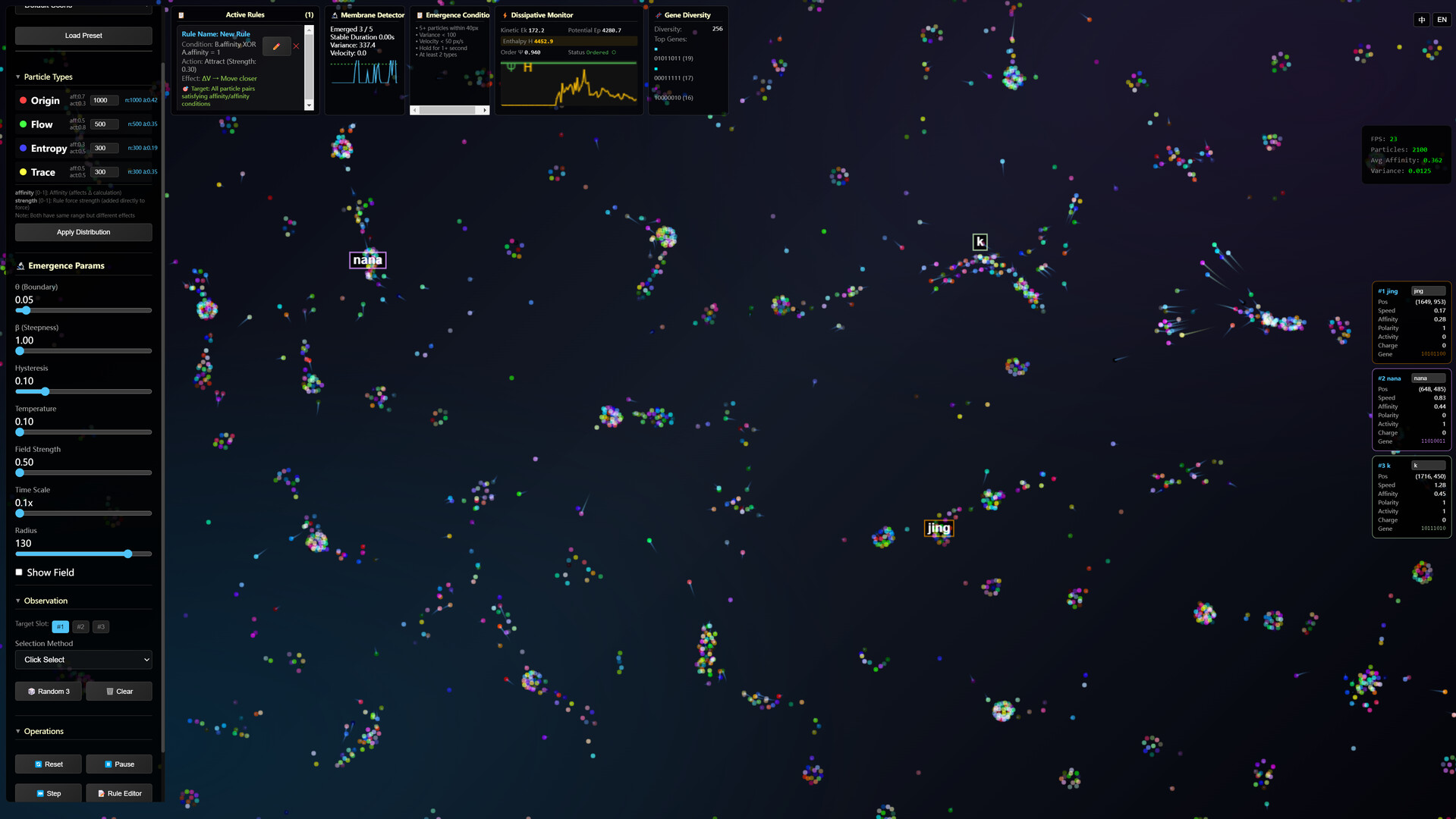 Jingjie: Signals screenshot #4