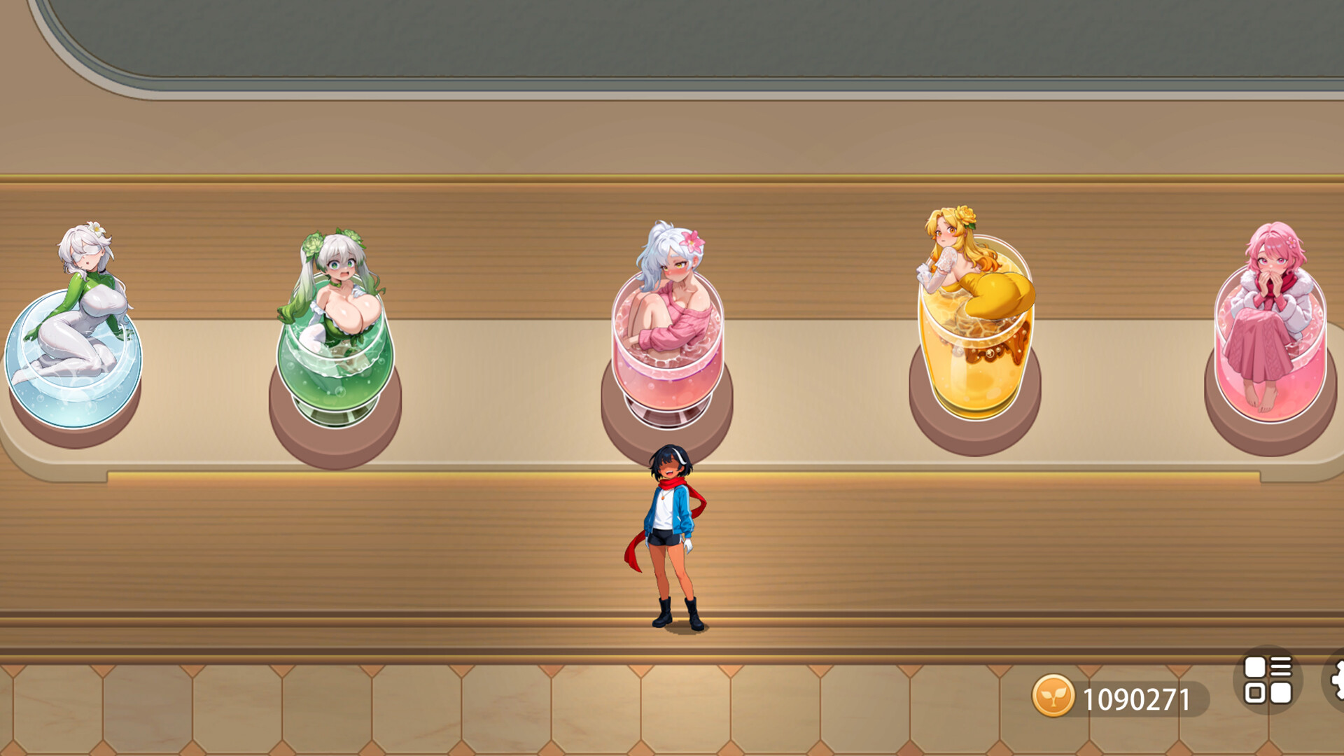 Screenshot Can Your Otaku Cabinet Grow a Beautiful Girl?