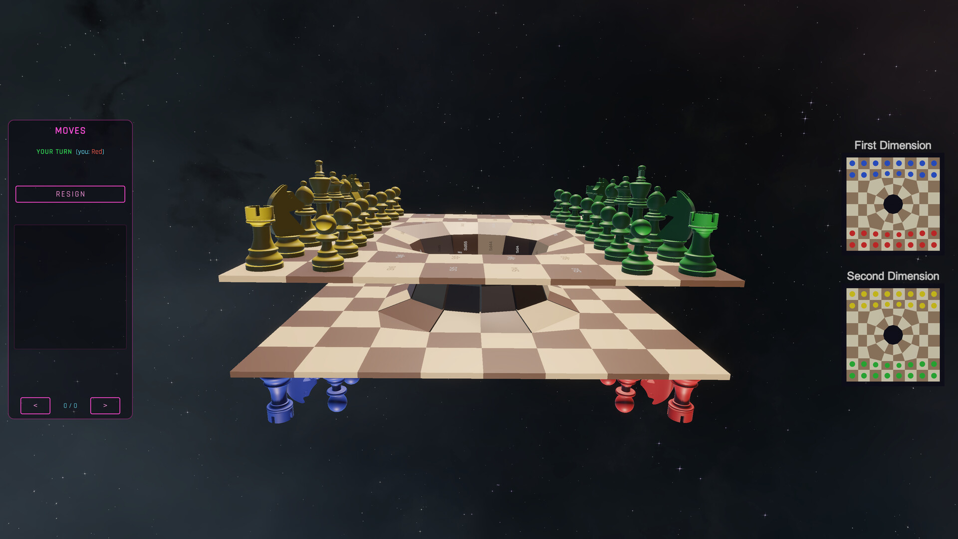 Catenoid - Wormhole Chess screenshot