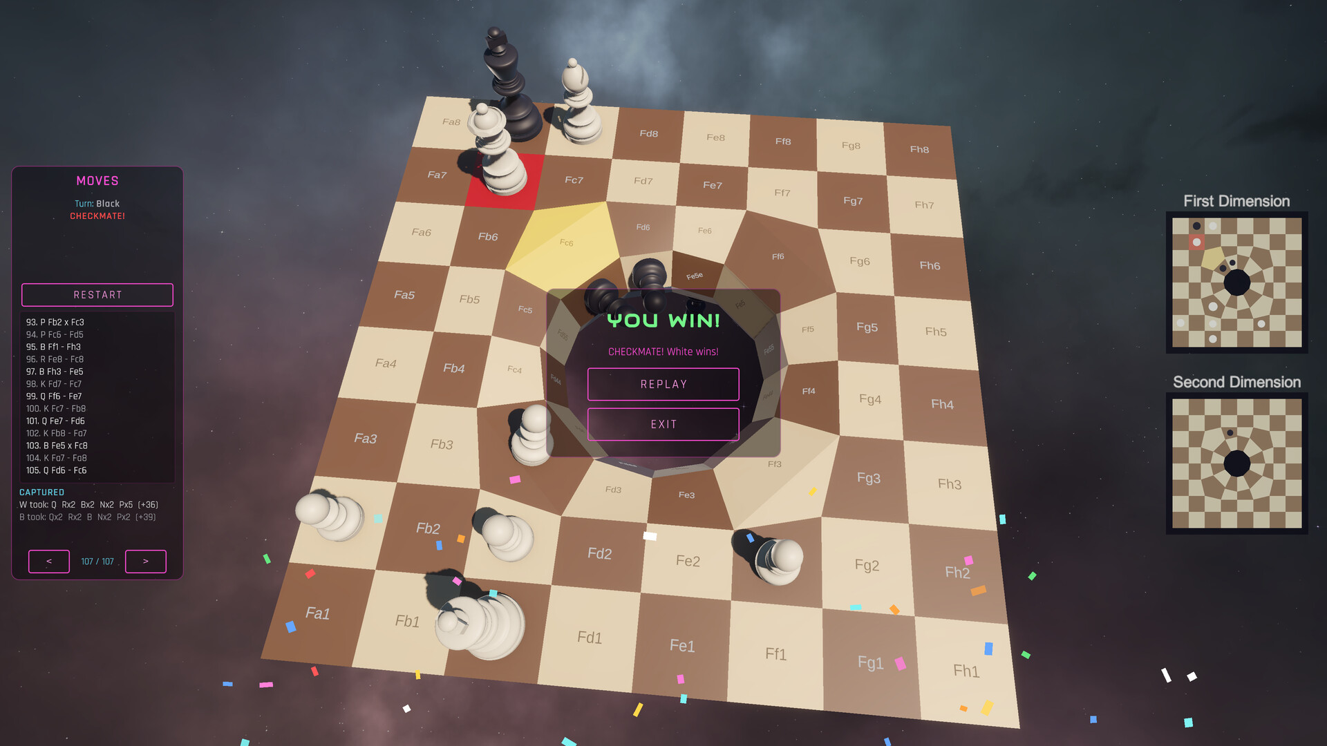 Catenoid - Wormhole Chess screenshot