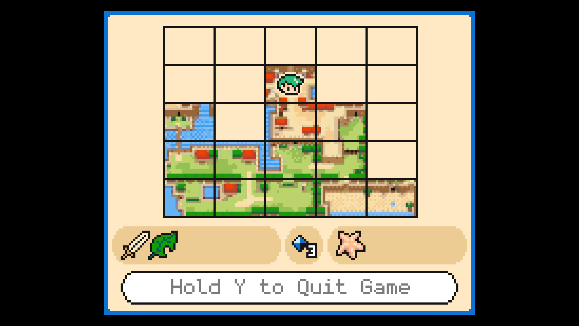 Echo Isle - Pantalla de juego