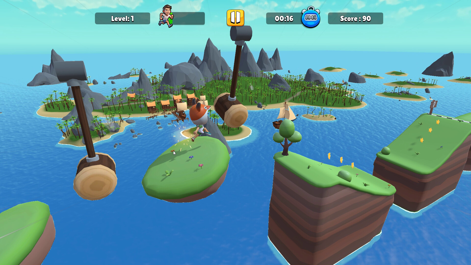 Скриншот игры Wacky Coursers - 1