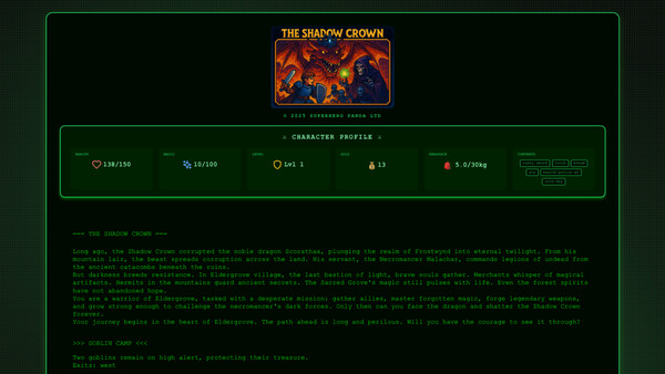The Shadow Crown - Frostwynd Chronicles for linux