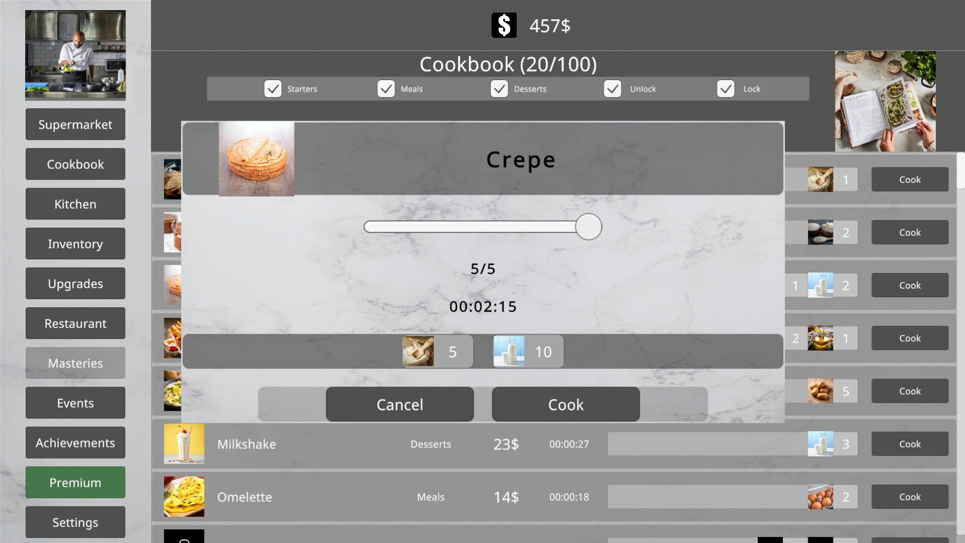 Professional Chef screenshot #1