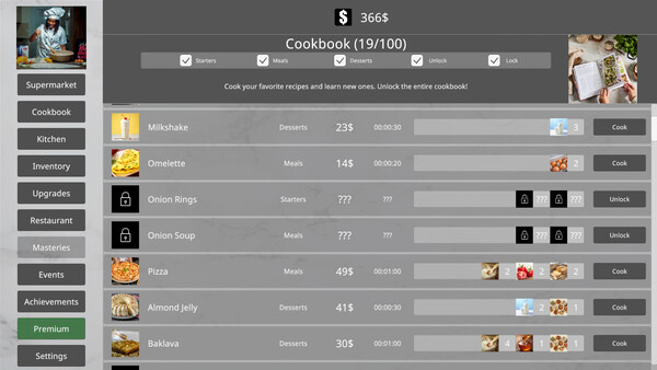 Screenshot 2 of Professional Chef - additional gameplay view
