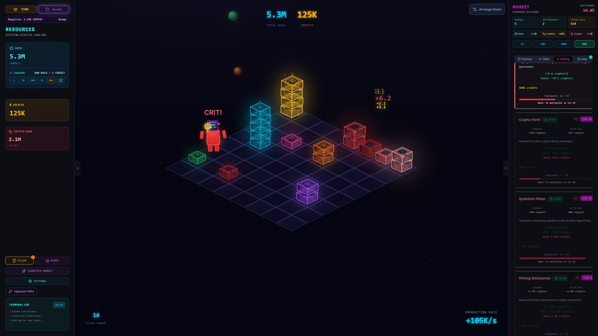 DataFall screenshot #1