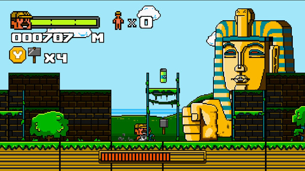 Screenshot z Super Helmets on Fire DX Ultra Edition Plus Alpha