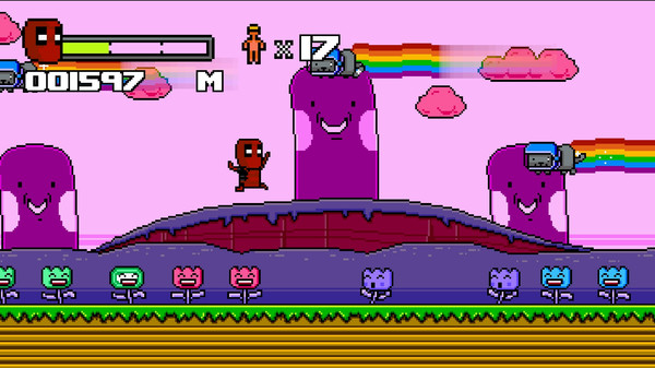 Screenshot z Super Helmets on Fire DX Ultra Edition Plus Alpha