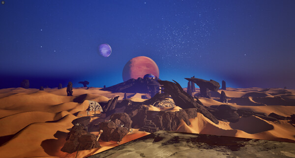 Screenshot of Alstan gameplay showing in-action mechanics