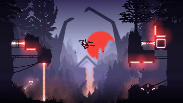 Screenshot of Cosmic Anchor gameplay showing in-action mechanics