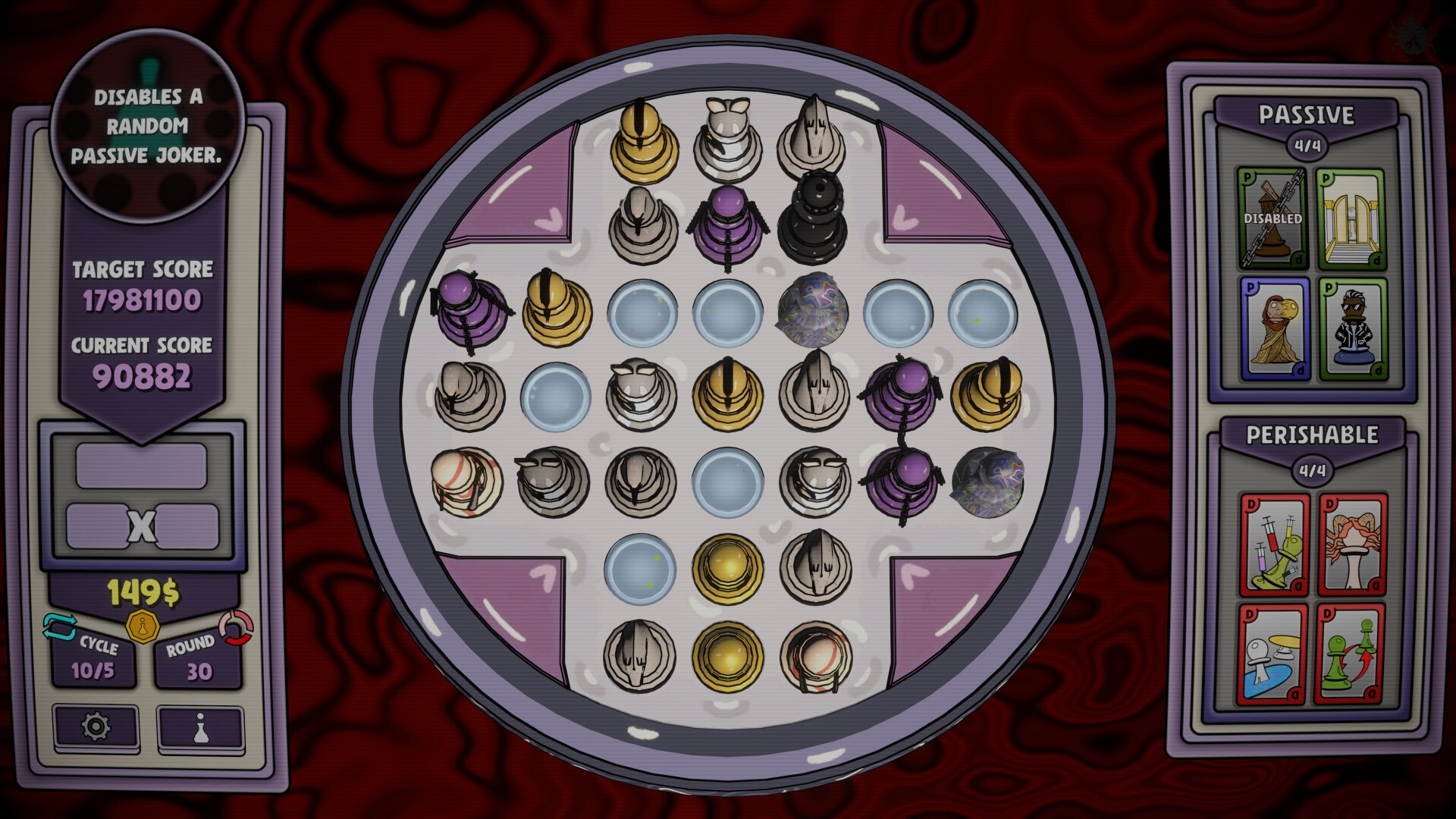 PEGTURE: Peg Solitaire Roguelike screenshot 3