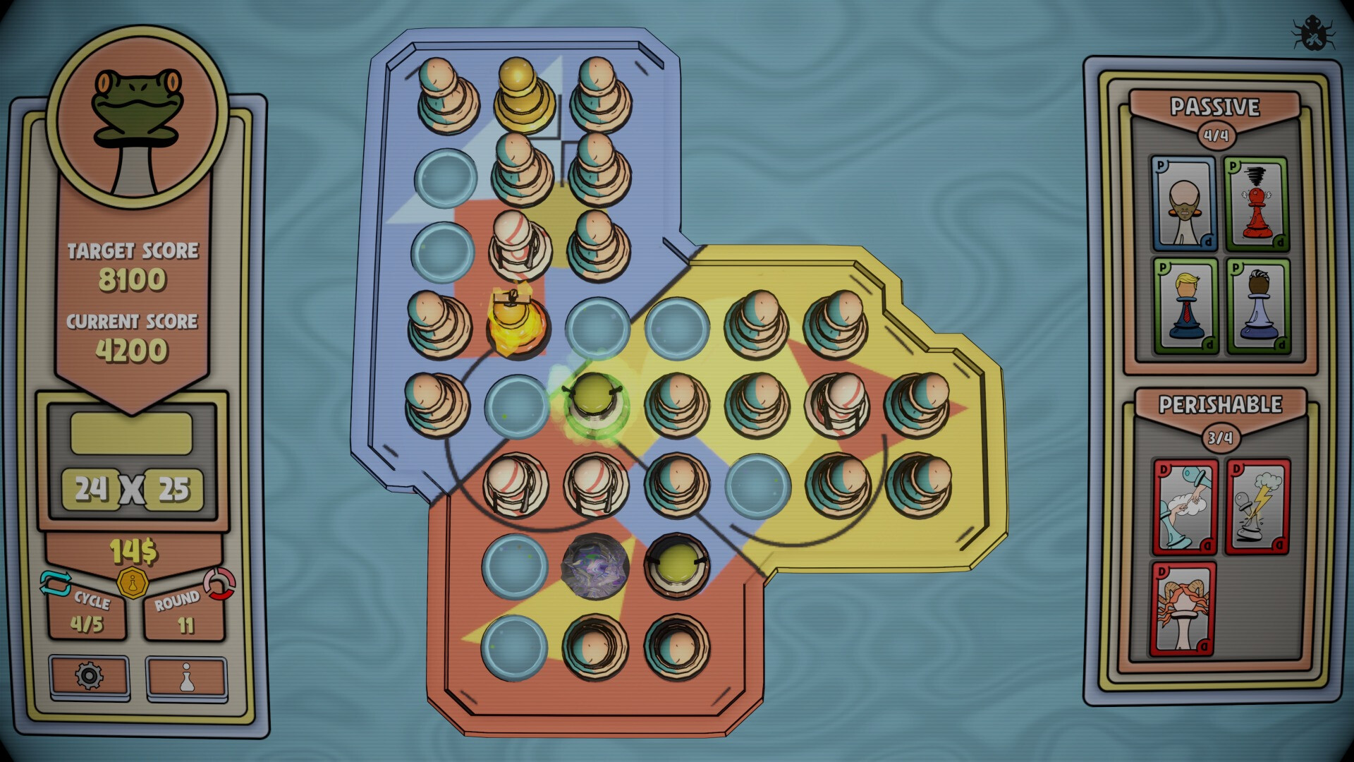 PEGTURE: Peg Solitaire Roguelike screenshot 1