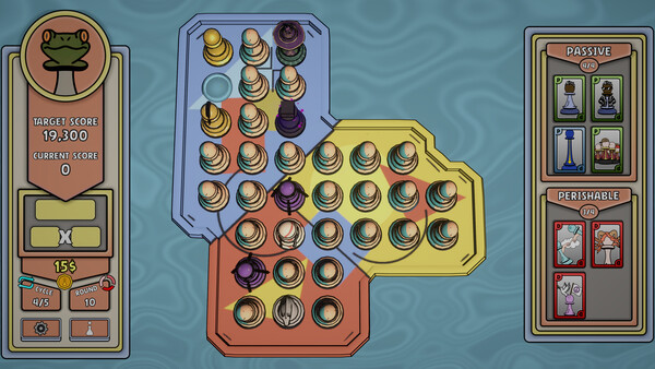 Скриншот 1 из игры PEGTURE: Peg Solitaire Roguelike
