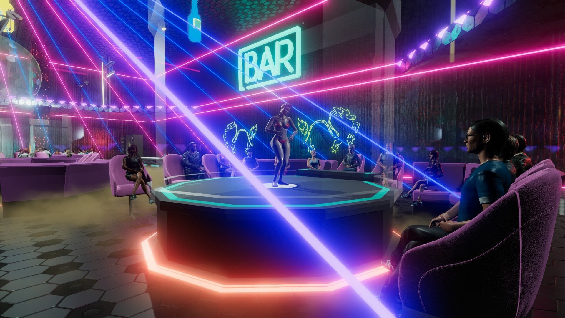 Neon Vice Club Simulator screenshot #1