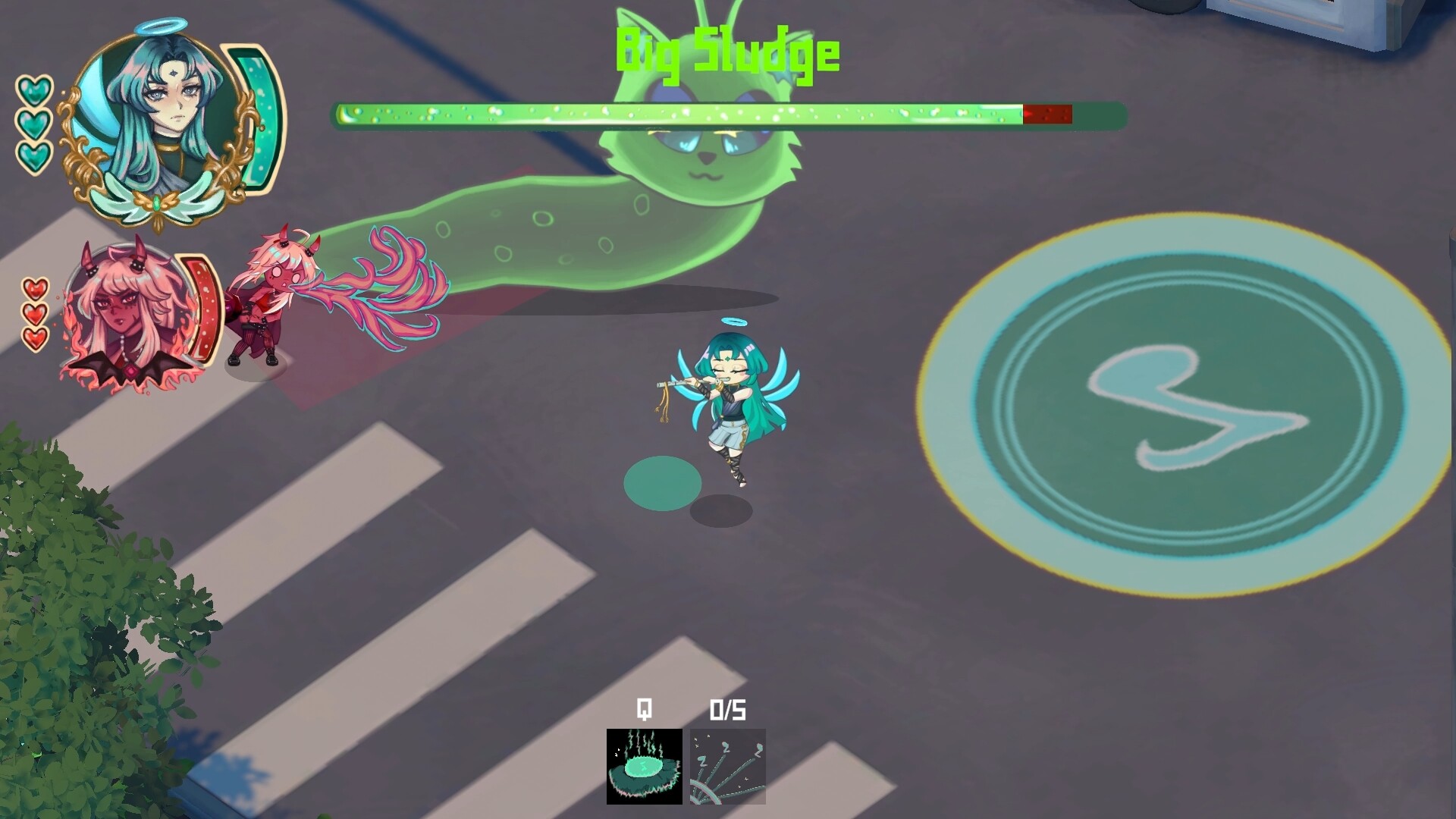 #2. Angels and Demons vs. Aliens (Steam) Av: Team Supernova