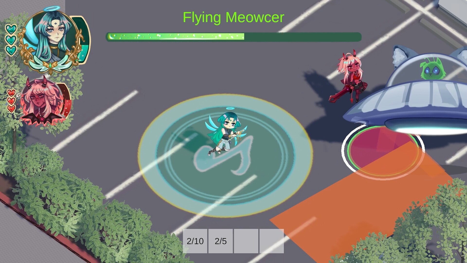 Angels and Demons vs. Aliens screenshot #1