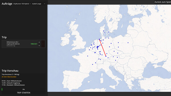 European Logistics Tycoon game for Linux 1