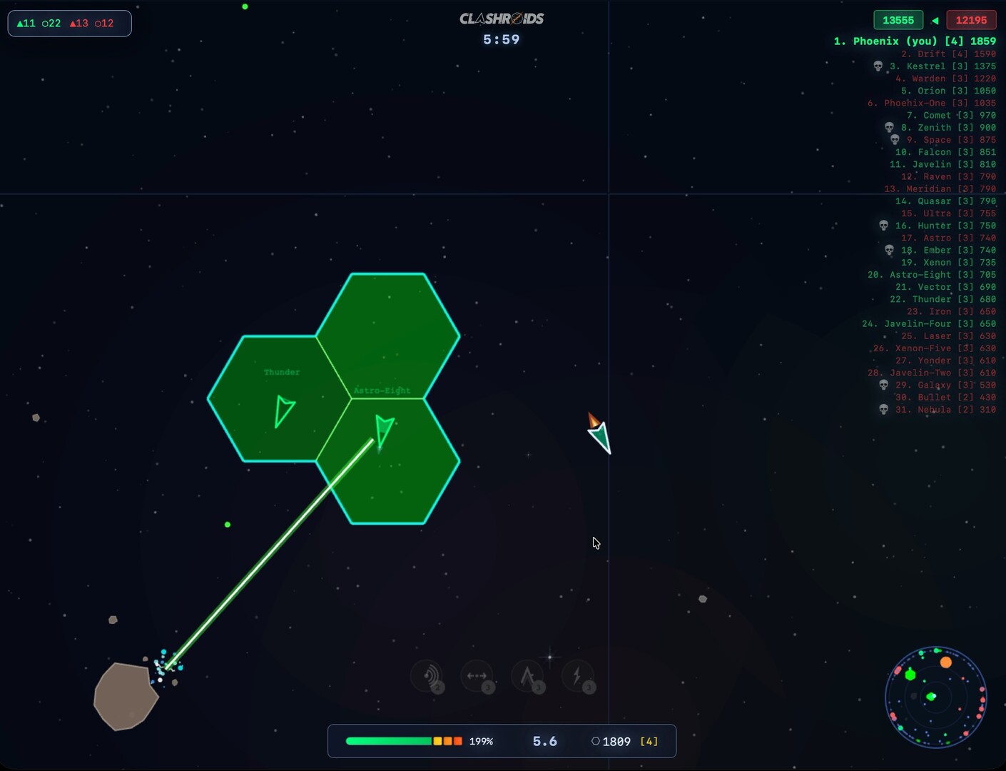 CLASHROIDS Featured Screenshot #1