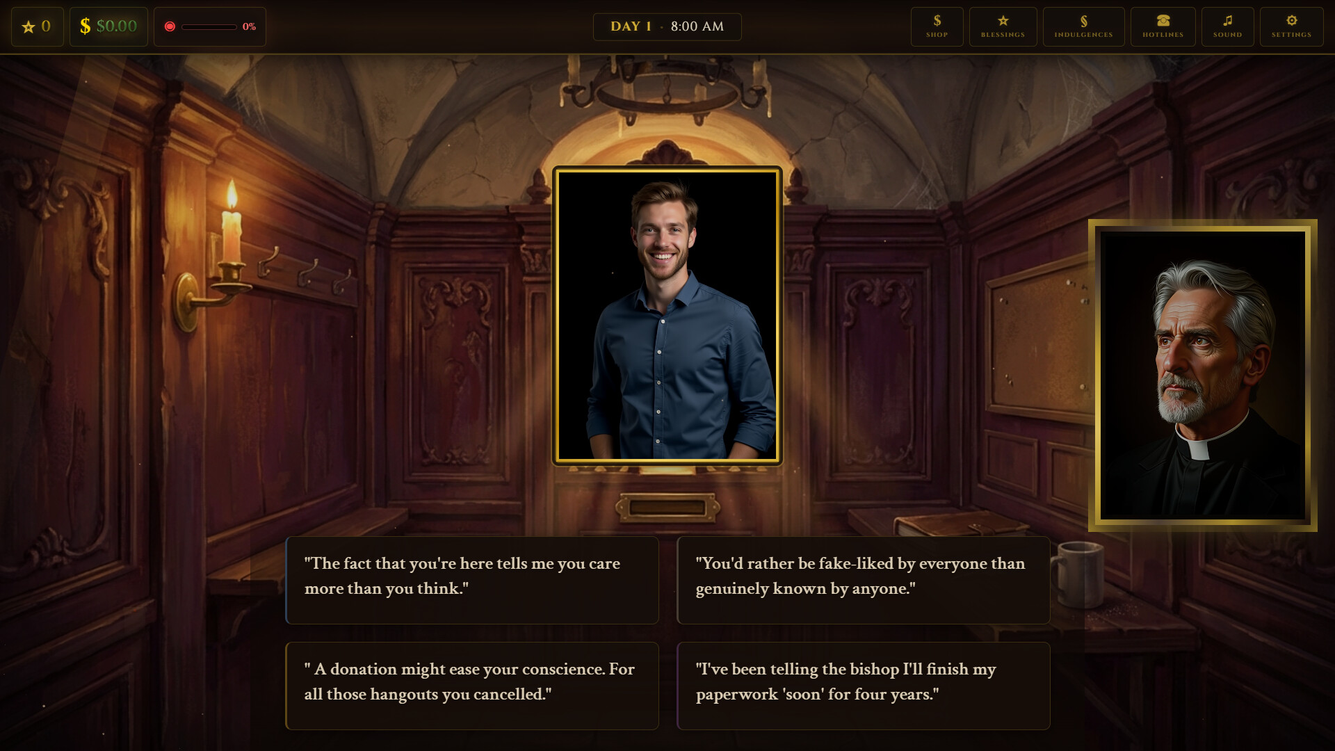 Confessional Simulator screenshot #4