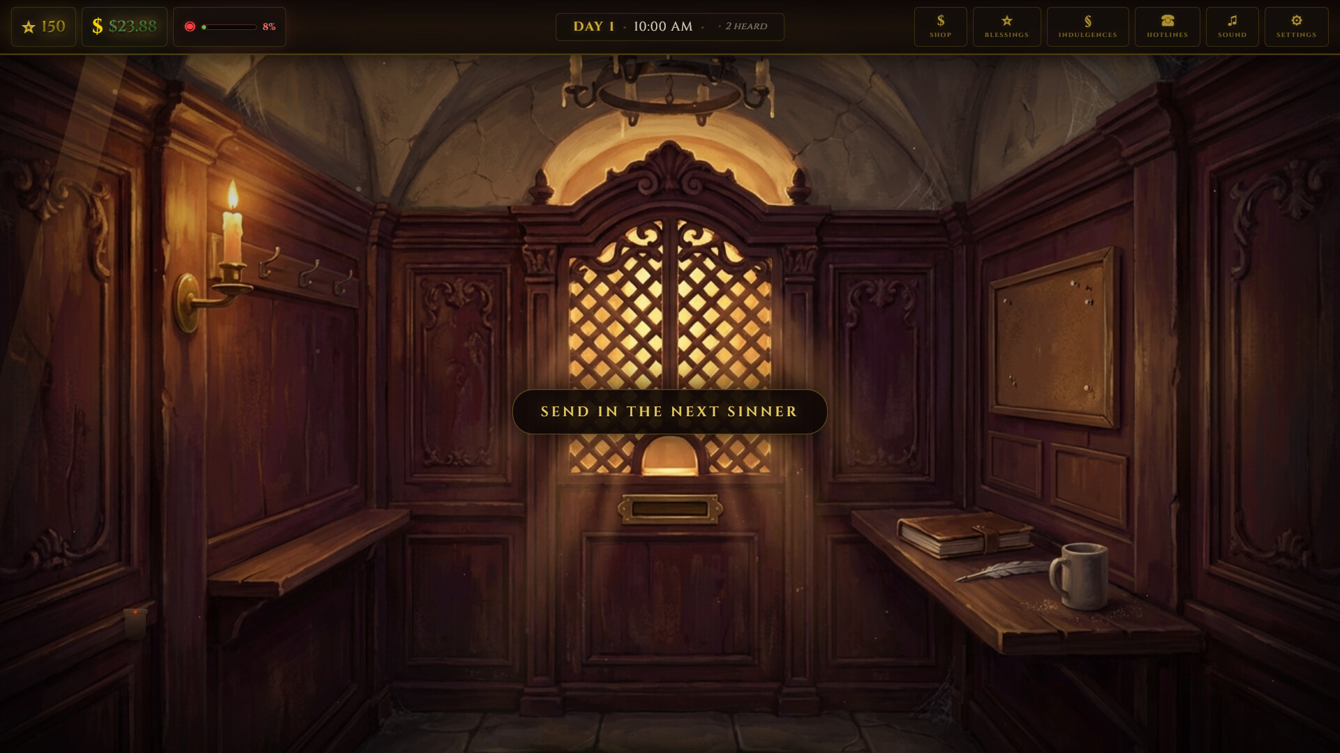 Confessional Simulator Featured Screenshot #1