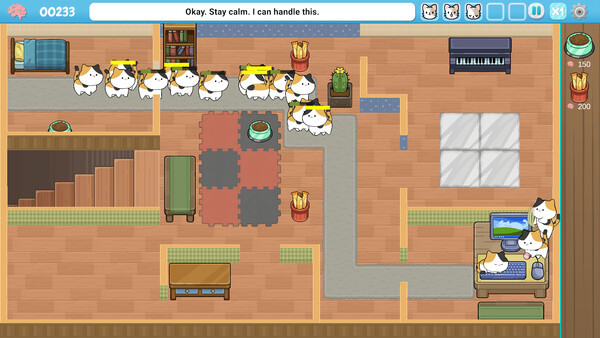 Defend Against Cats game for Linux 1