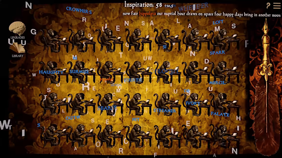 Idle Monkey Theorem video 1
