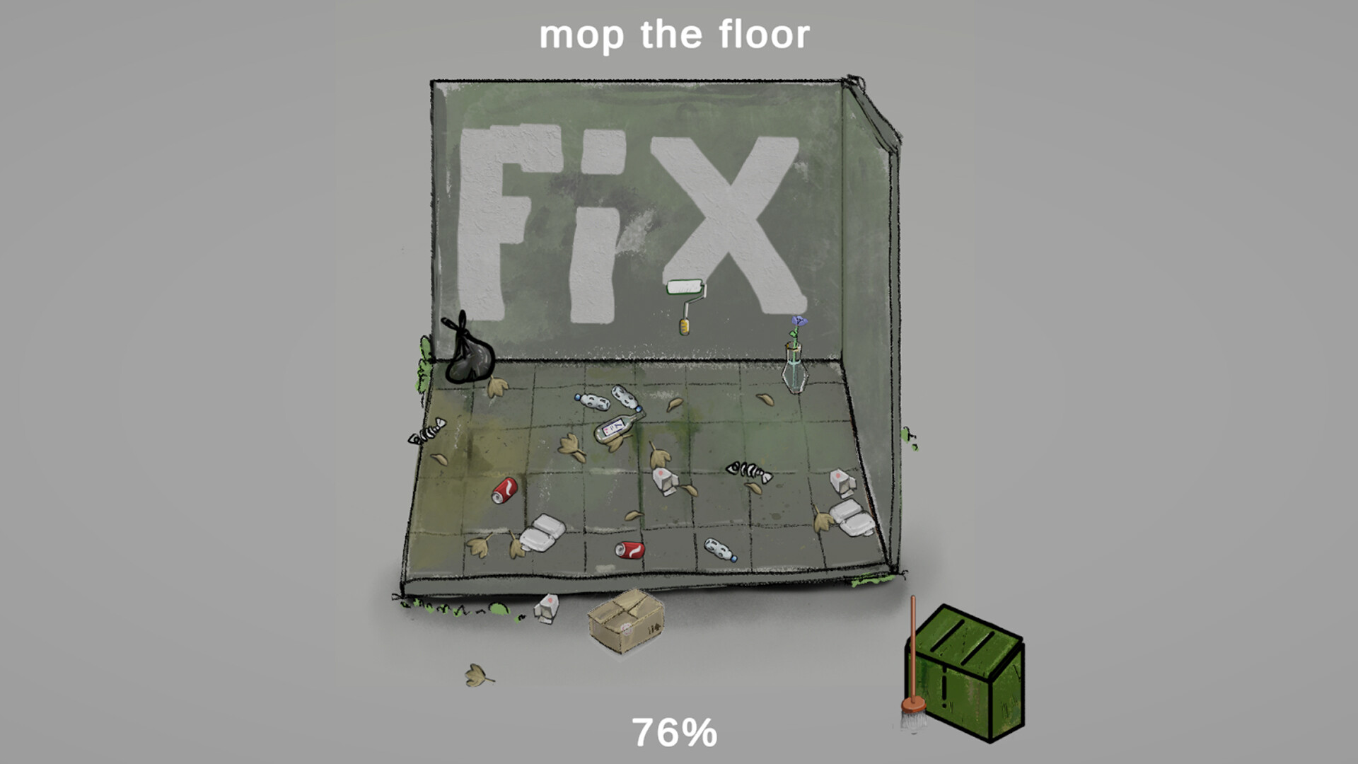 Please fix the mess screenshot #3