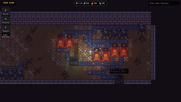 Screenshot of FORJ gameplay showing in-action mechanics