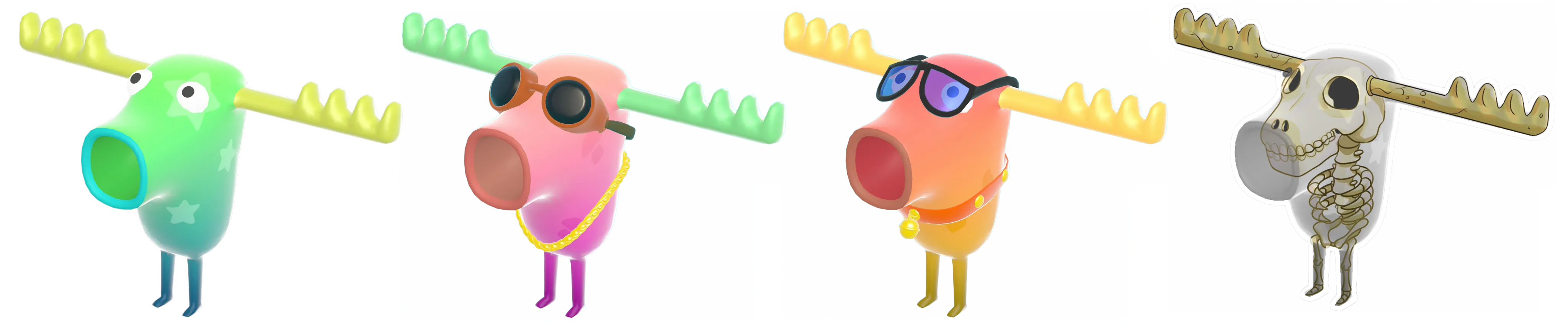 Moosio characters