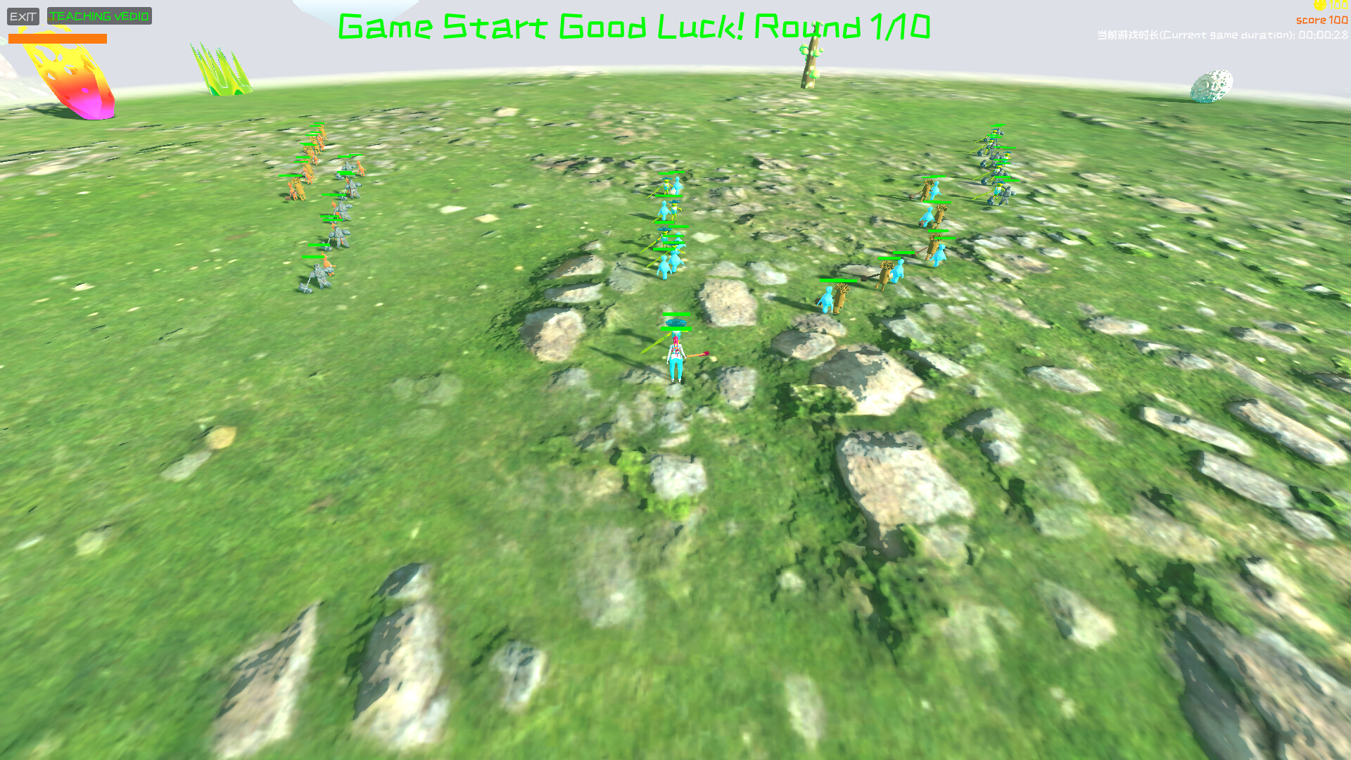 Five Elements Clash Battle screenshot #1