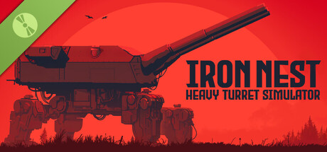 IRON NEST: Heavy Turret Simulator Demo header