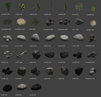 KHAiHOM.com - Leadwerks Game Engine - Nature Model Pack