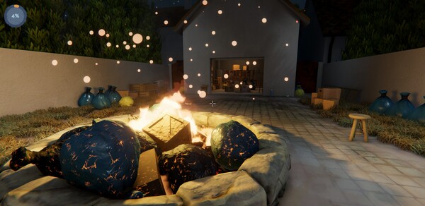 Fire Pit: Throw Things Into The Fire