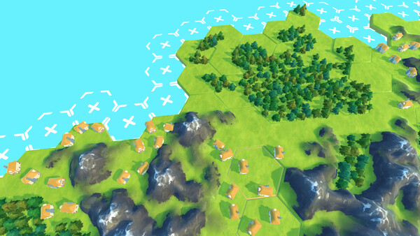 Screenshot 4 of Hexscapes - final gameplay screenshot