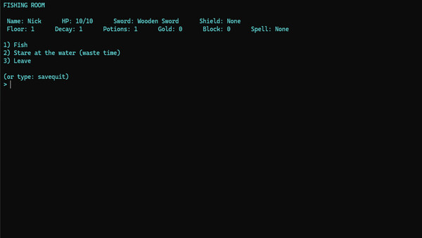 Nick's Text Adventure
