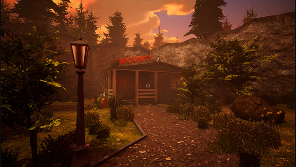 Screenshot of Camp Hollow gameplay showing in-action mechanics