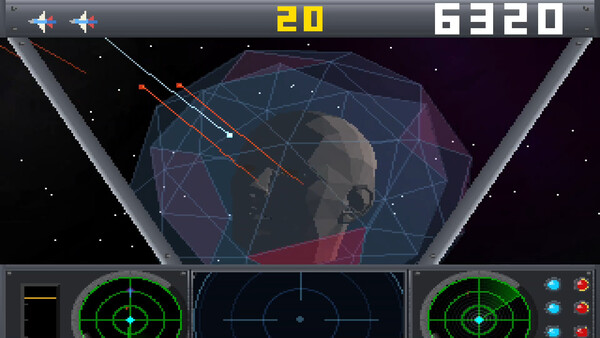 Скриншот 2 из игры Mega Roids