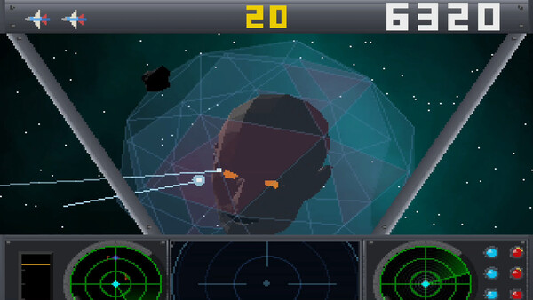 Скриншот 1 из игры Mega Roids