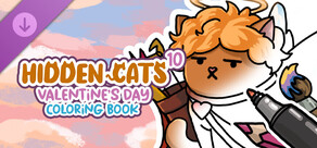 HIDDEN CATS 10: Valentine's Day 😻🐾💖 - Coloring Book