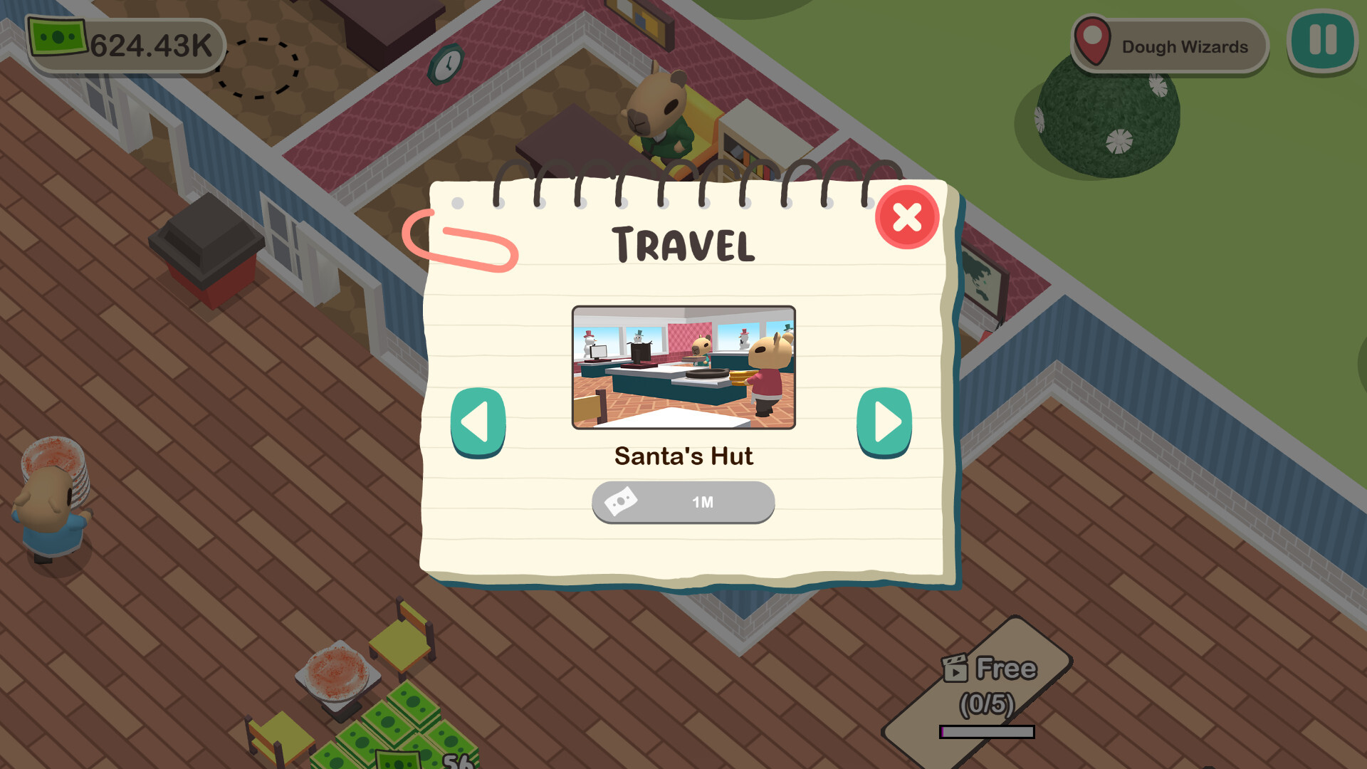 Capybara Pizza Cafe screenshot #2