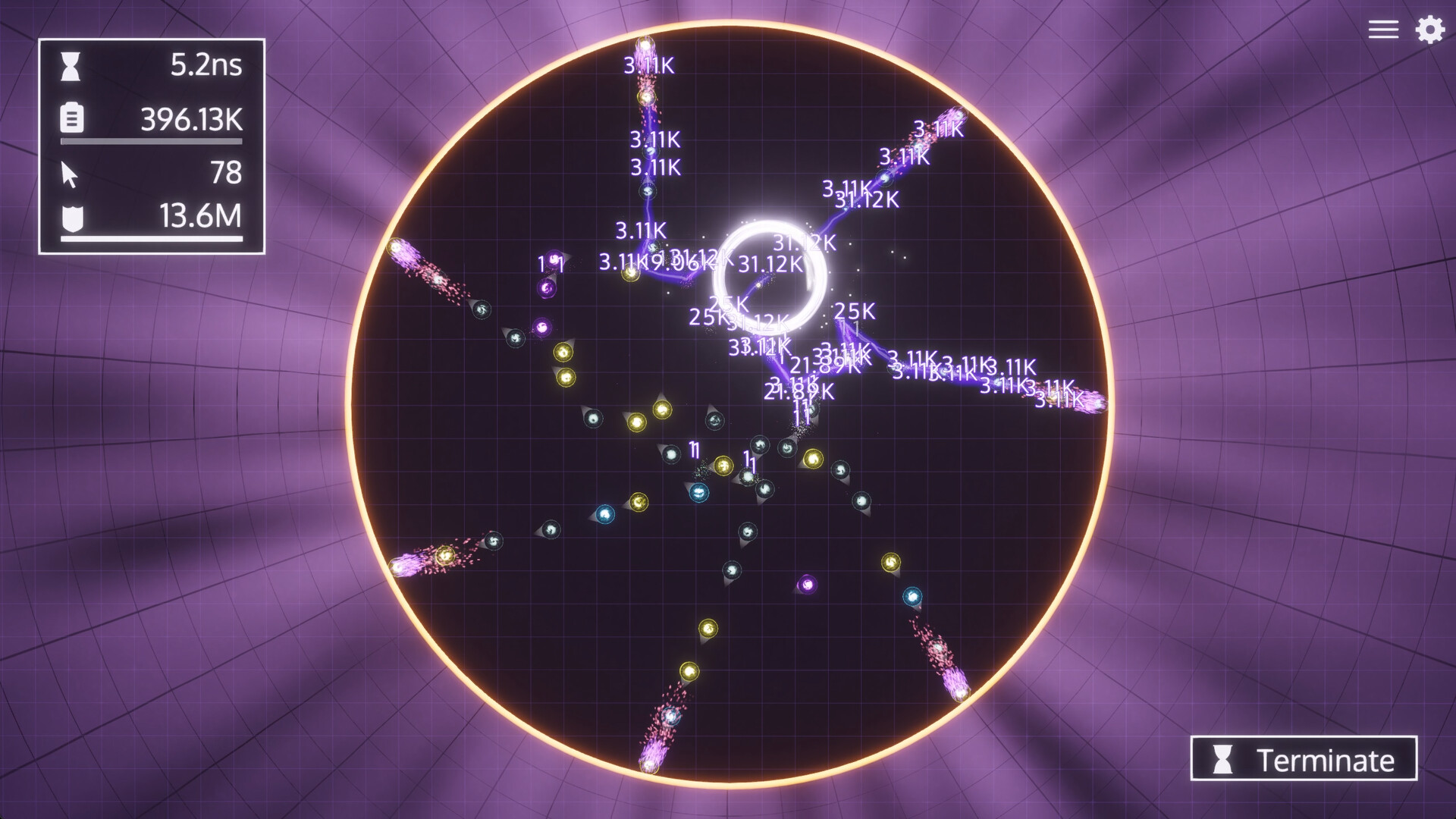Particle Collectotronのスクリーンショット 1