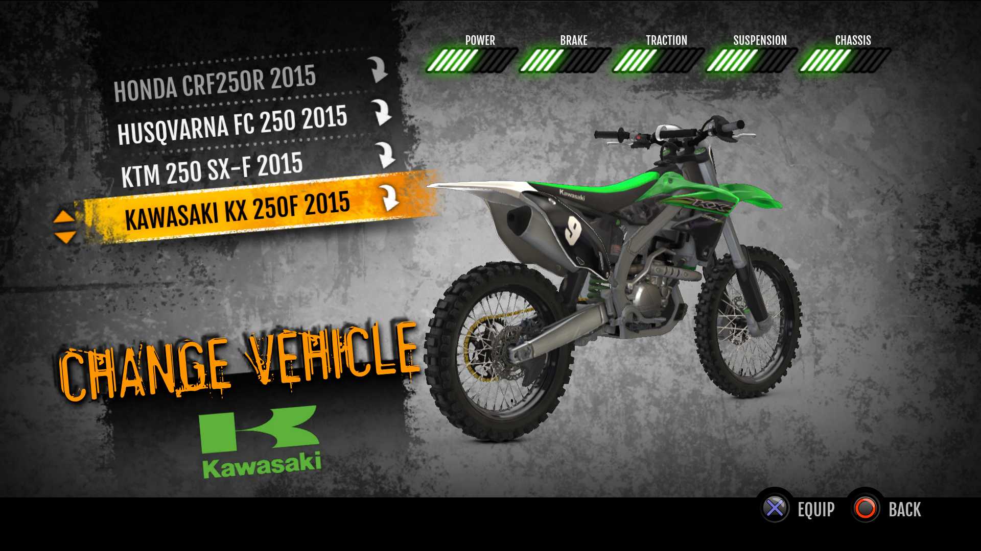 MX vs. ATV Supercross Encore - 2015 Kawasaki KX250F MX в Steam