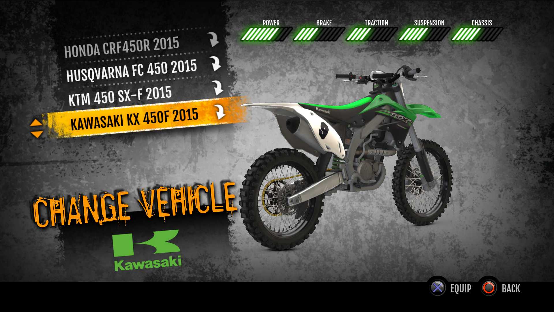 MX vs. ATV Supercross Encore - 2015 Kawasaki KX450F MX Featured Screenshot #1