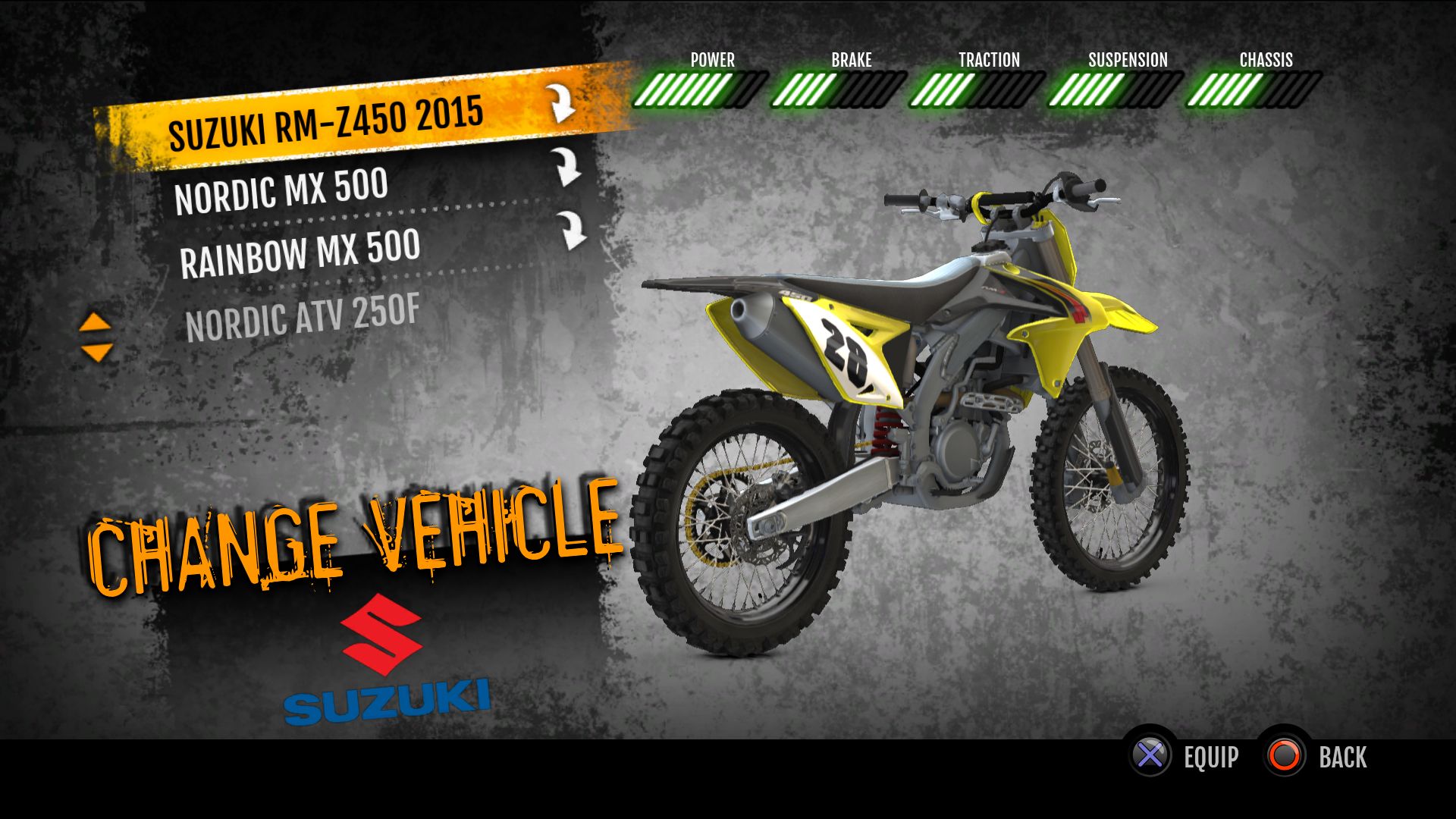 MX vs. ATV Supercross Encore - 2015 Suzuki RMZ450 MX в Steam