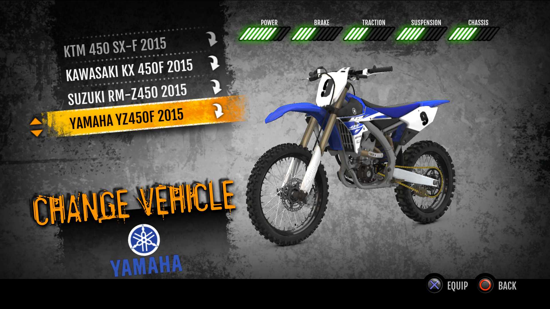 MX vs. ATV Supercross Encore - 2015 Yamaha YZ450F MX Featured Screenshot #1
